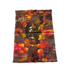 Полотенце вафельное рыжее 50х70 