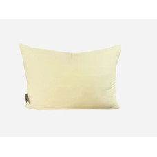 Подушка спальная светло-жёлтая 48x68