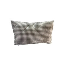 Подушка спальная стёганая клетка 38x58
