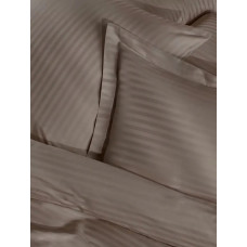 Комплект постельного белья евроразмер (бронзово-бежевый)